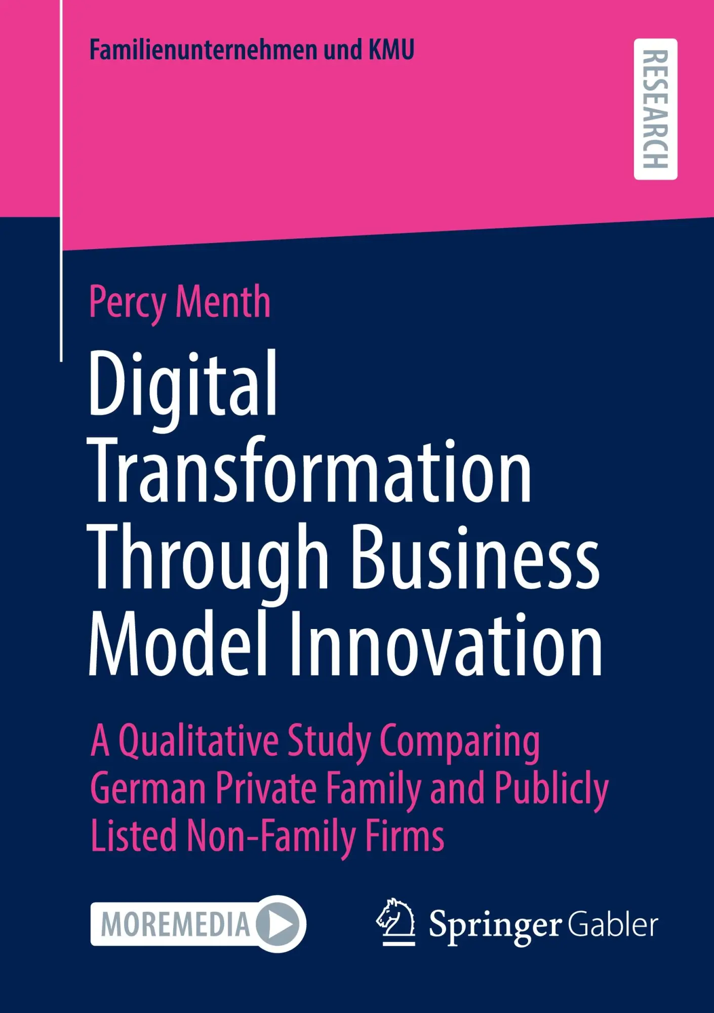 Percy Menth | Digital Transformation Through Business Model Innovation | Buch-image