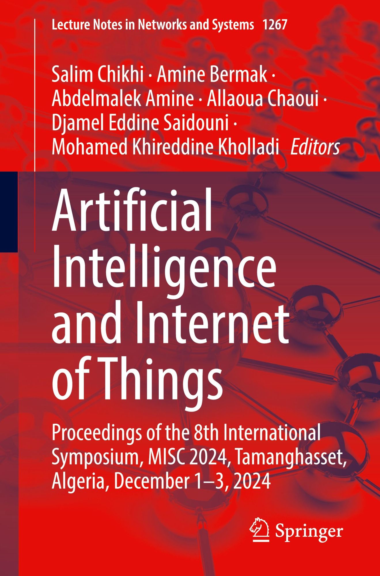 Salim Chikhi (U. A.) | Artificial Intelligence And Internet Of Things | Buch-image
