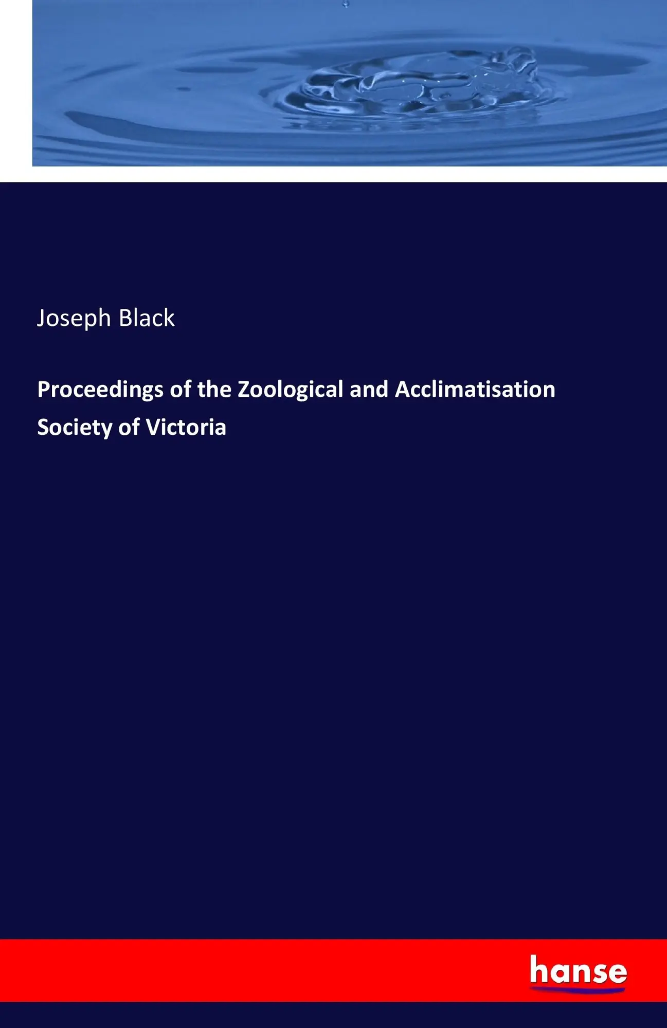Joseph Black | Proceedings Of The Zoological And Acclimatisation Society Of...-image