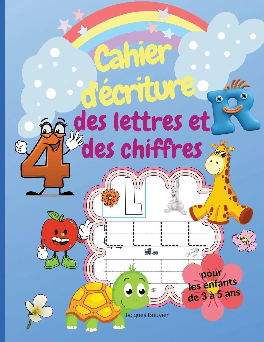 Jacques Bouvier | Cahier D'éCriture Des Lettres Et Des Chiffres Pour Les...-image