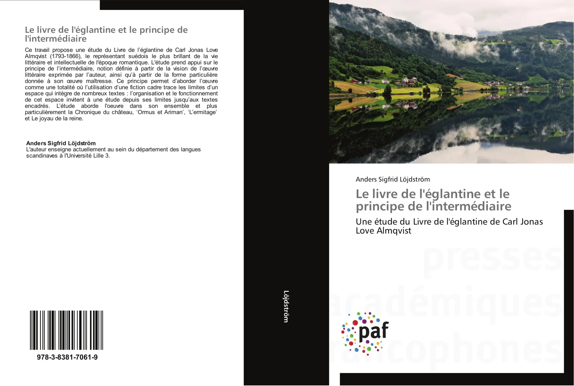Anders Sigfrid LöJdströM | Le Livre De L'éGlantine Et Le Principe De...-image