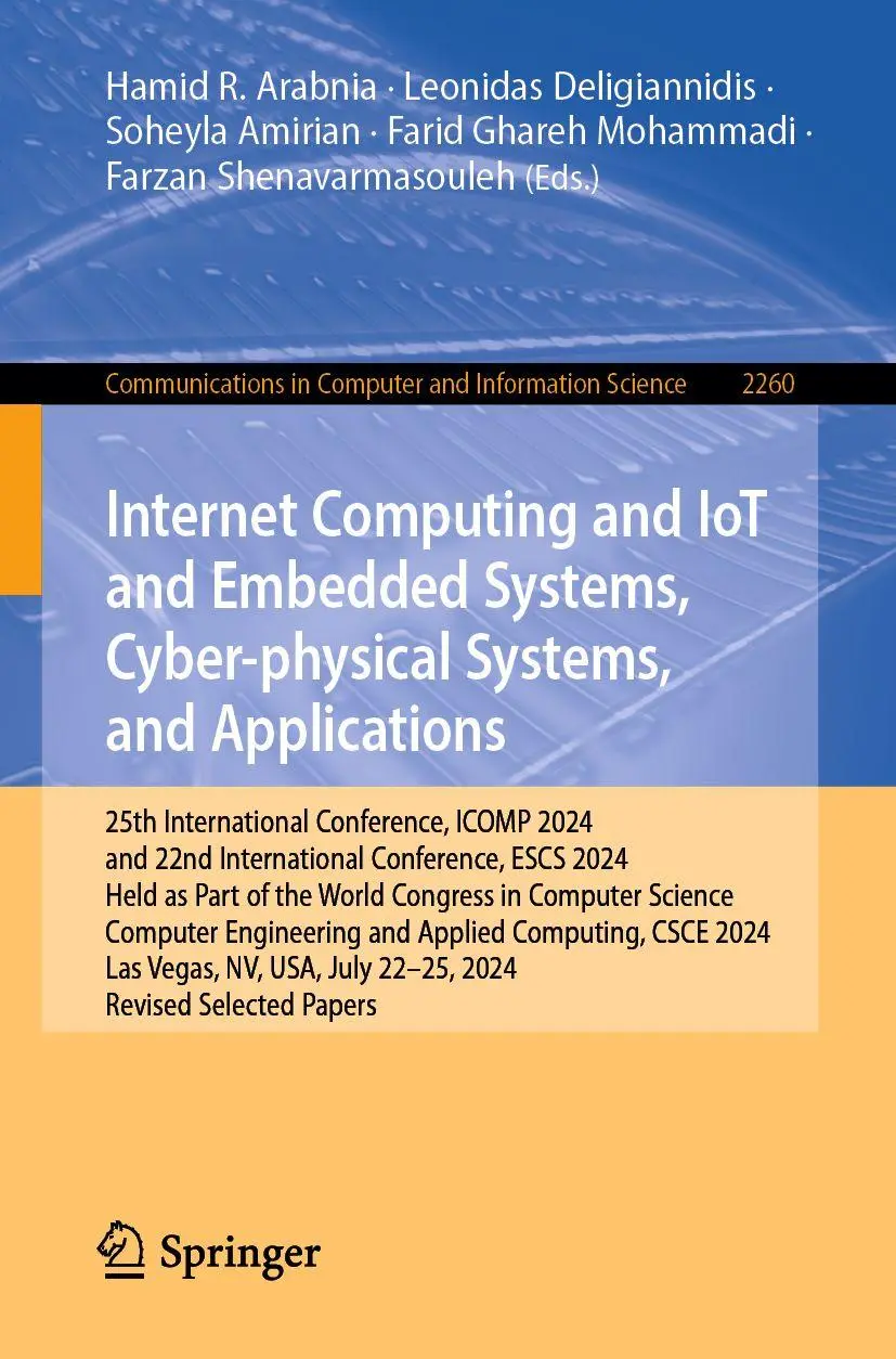 Hamid R. Arabnia (U. A.) | Internet Computing And Iot And Embedded Systems,...-image