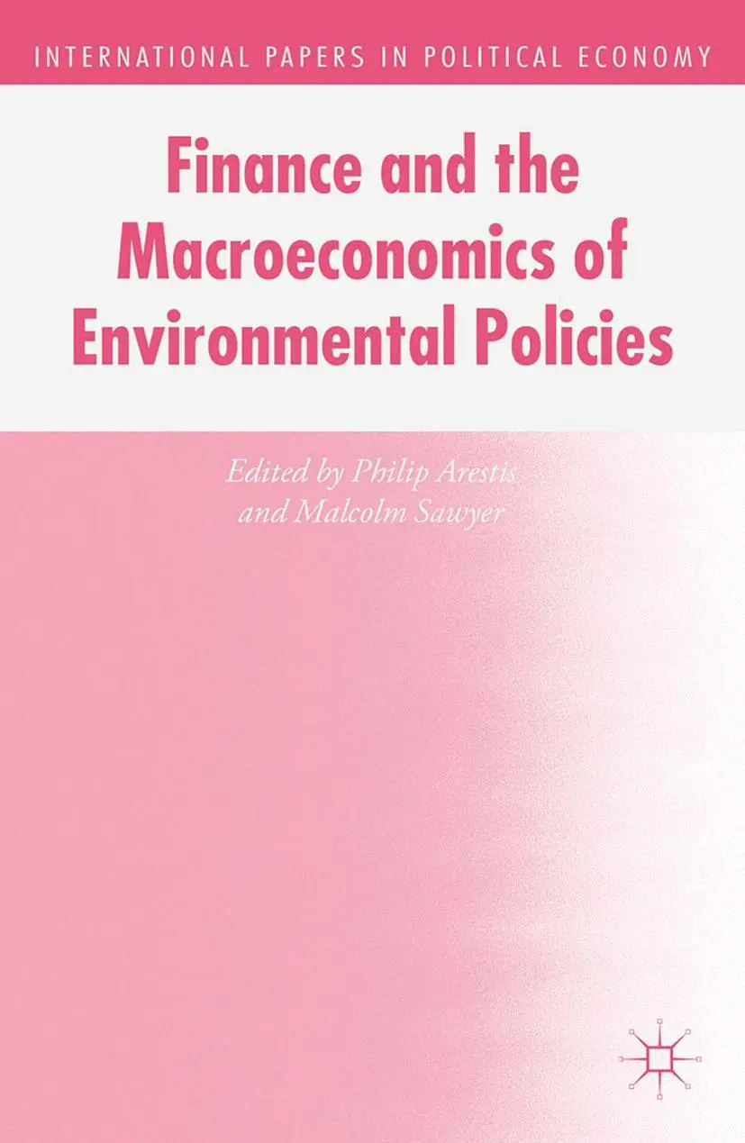 P. Arestis (U. A.) | Finance And The Macroeconomics Of Environmental Policies-image