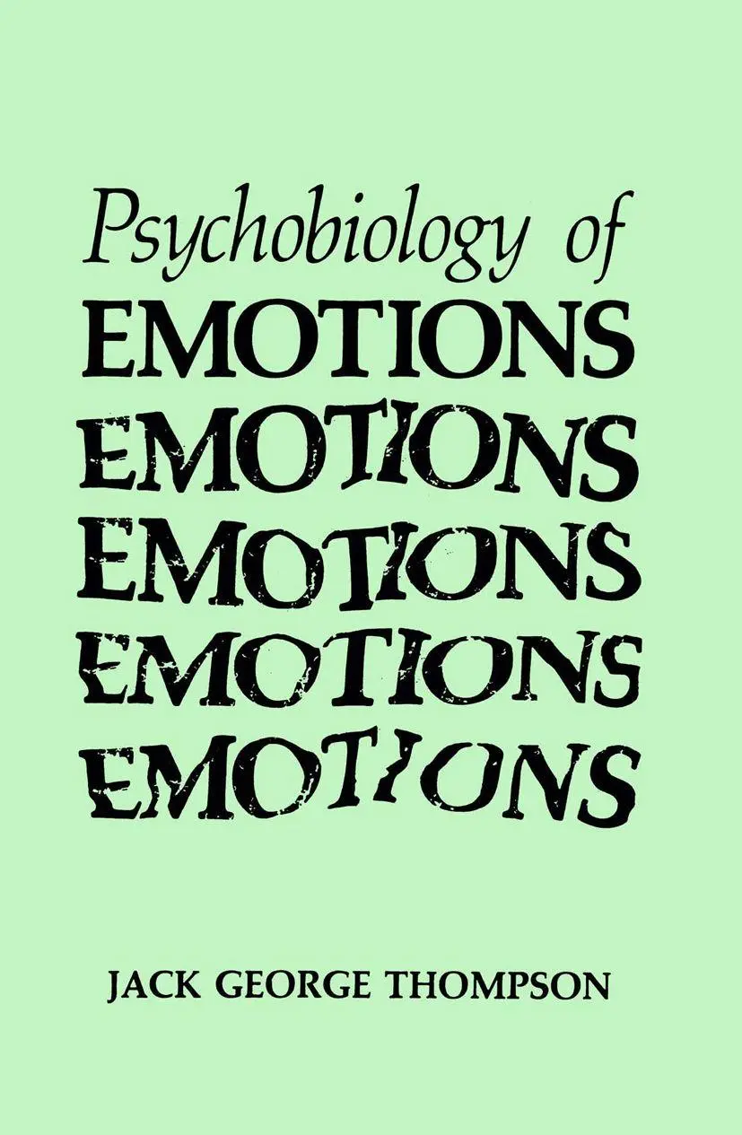 Jack George Thompson | The Psychobiology Of Emotions | Buch | Englisch (1988)-image