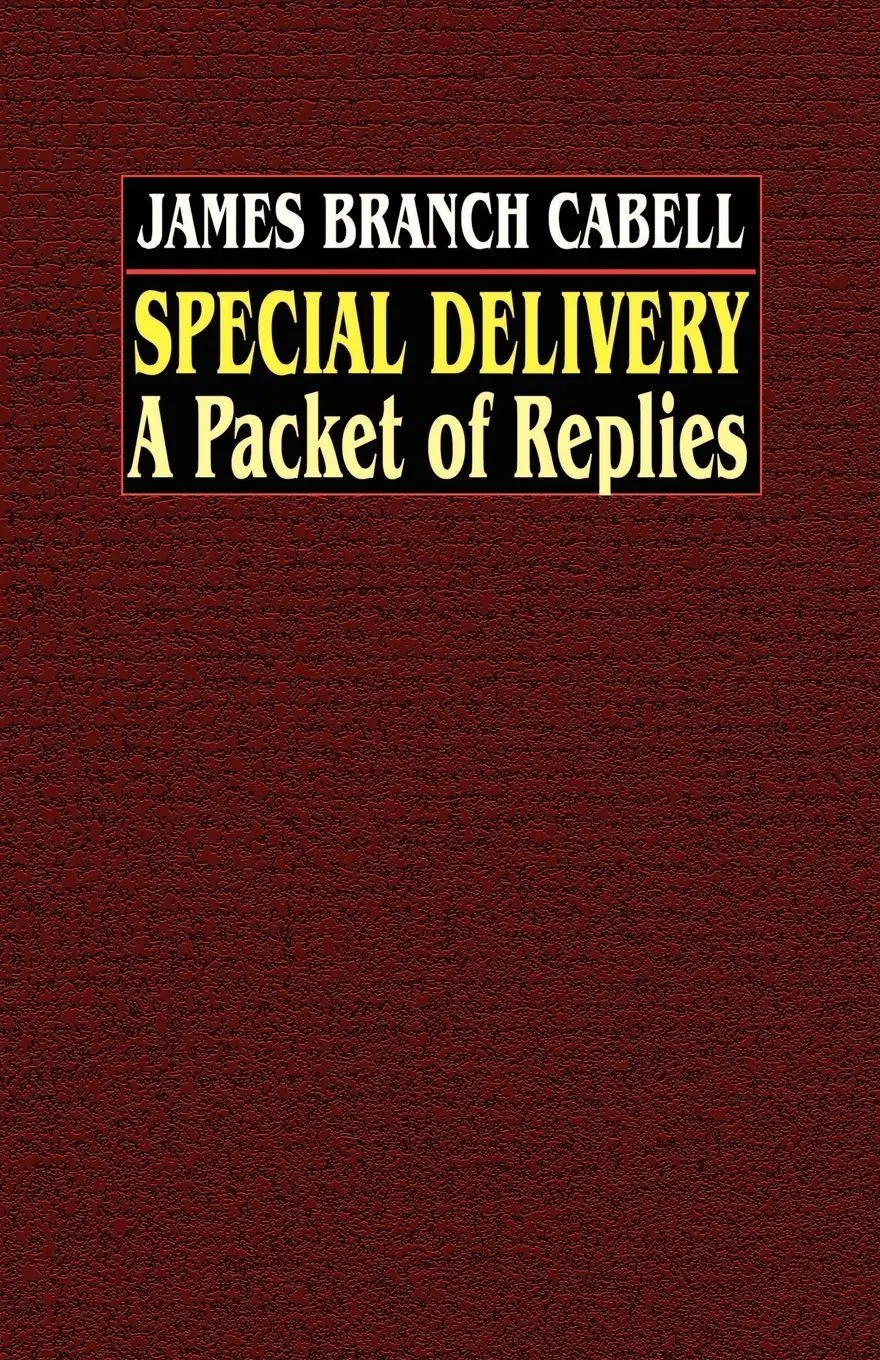 James Branch Cabell | Special Delivery | Taschenbuch | Englisch (2003)-image
