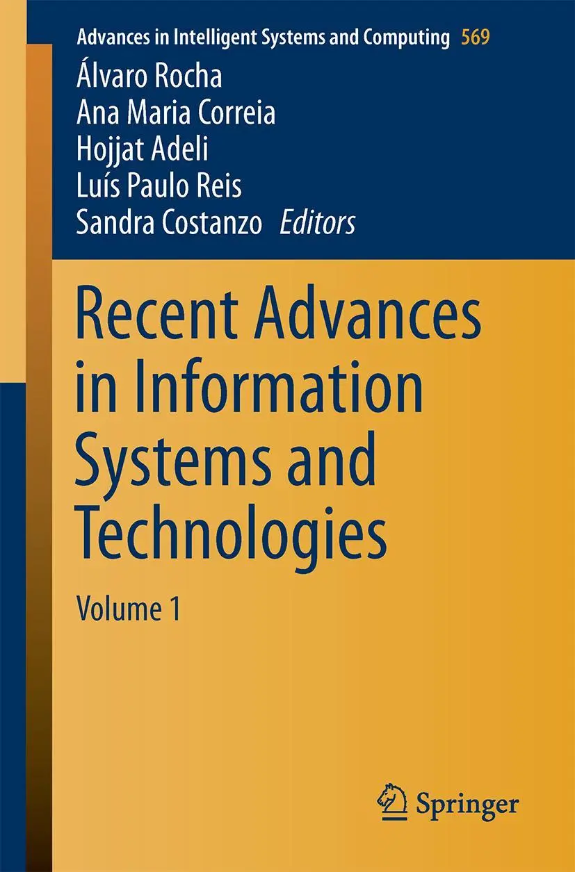 ÁLvaro Rocha (U. A.) | Recent Advances in Information Systems And Technologies-image