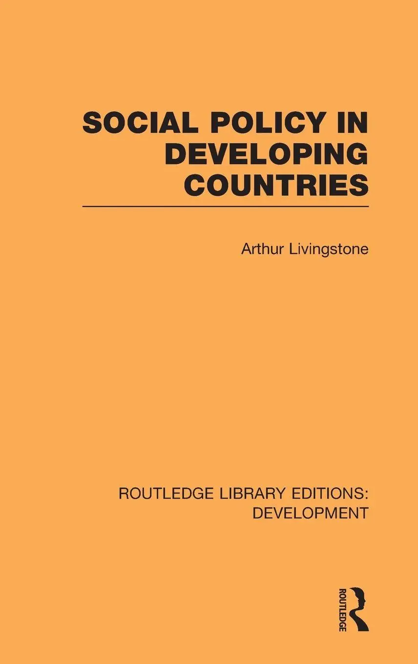 Arthur Livingstone | Social Policy In Developing Countries | Buch | Englisch-image