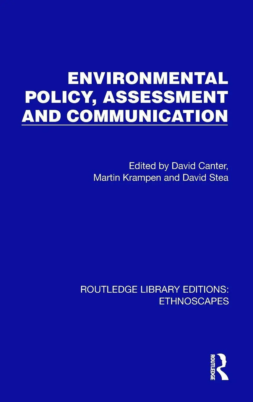 David Canter (U. A.) | Environmental Policy, Assessment And Communication | Buch-image