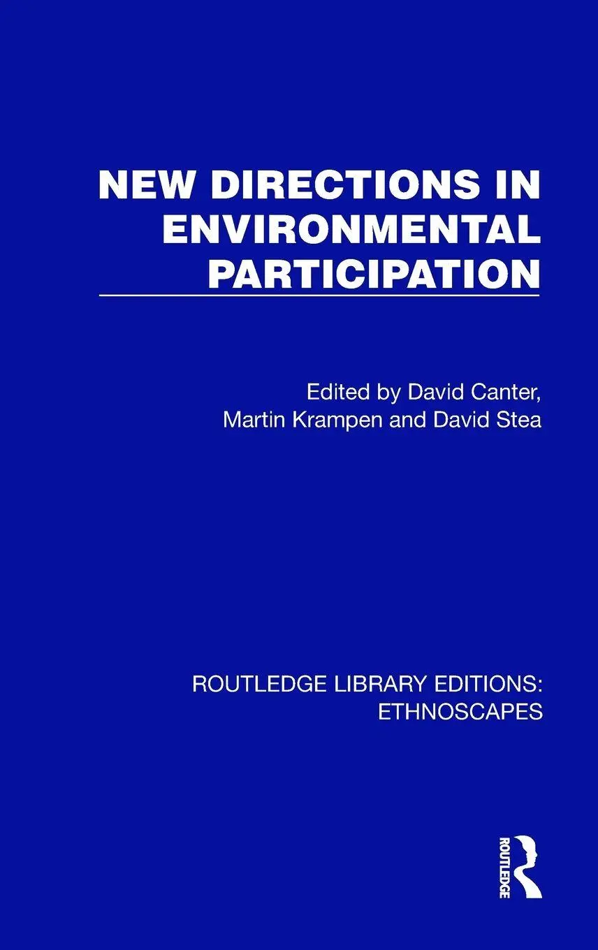 David Canter (U. A.) | New Directions In Environmental Participation | Buch-image
