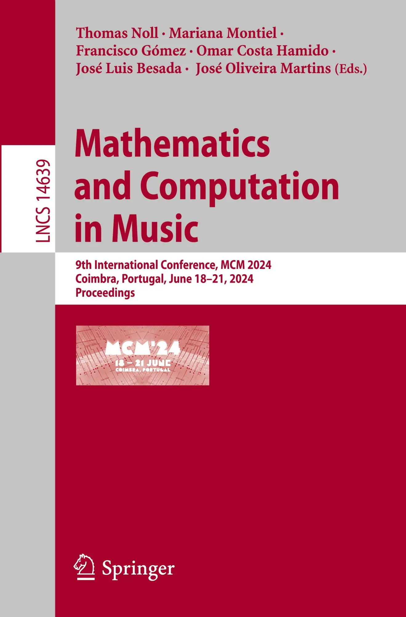 Thomas Noll (U. A.) | Mathematics And Computation in Music | Taschenbuch (2024)-image