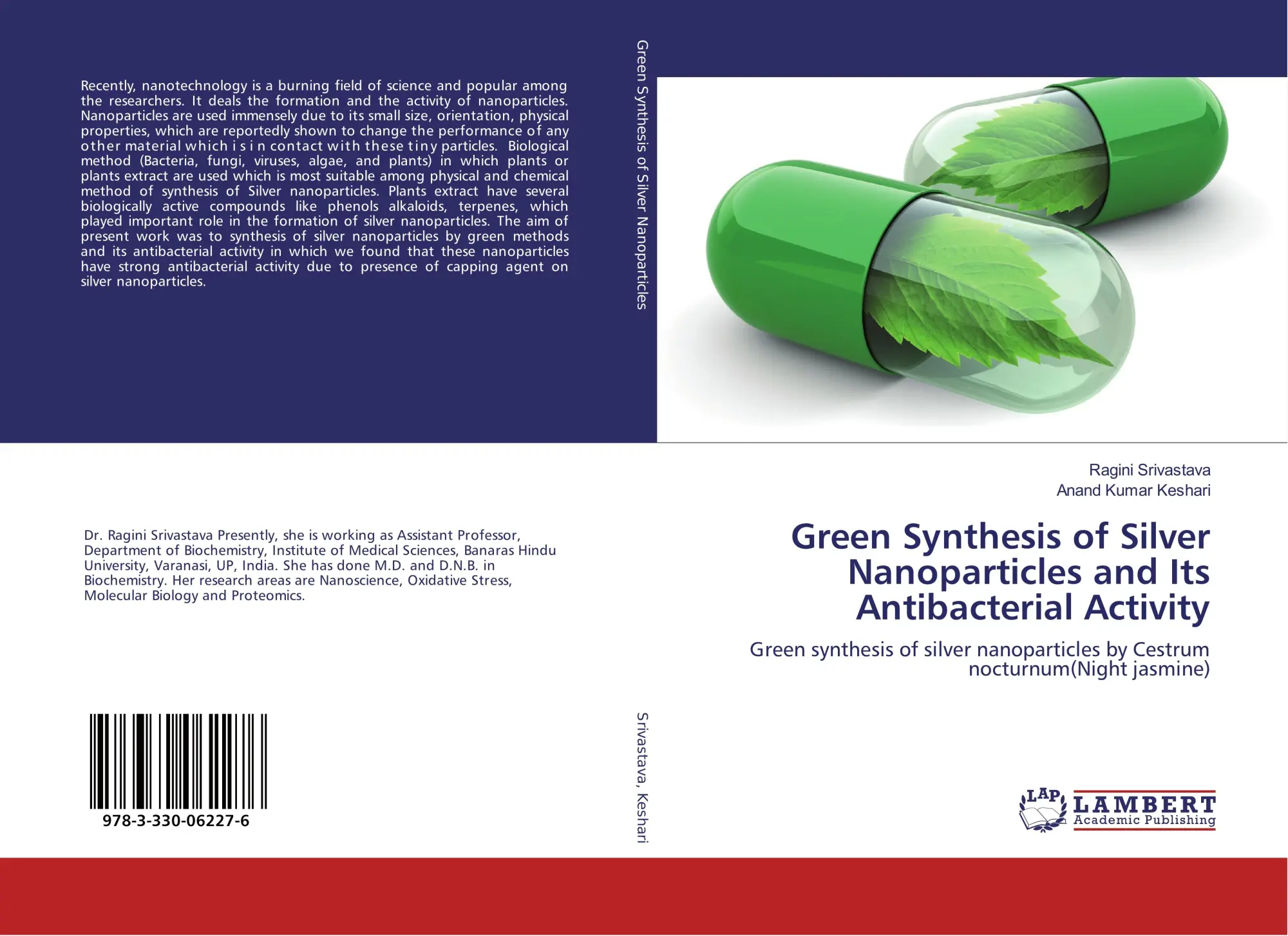 Ragini Srivastava (U. A.) | Green Synthesis Of Silver Nanoparticles And Its...-image