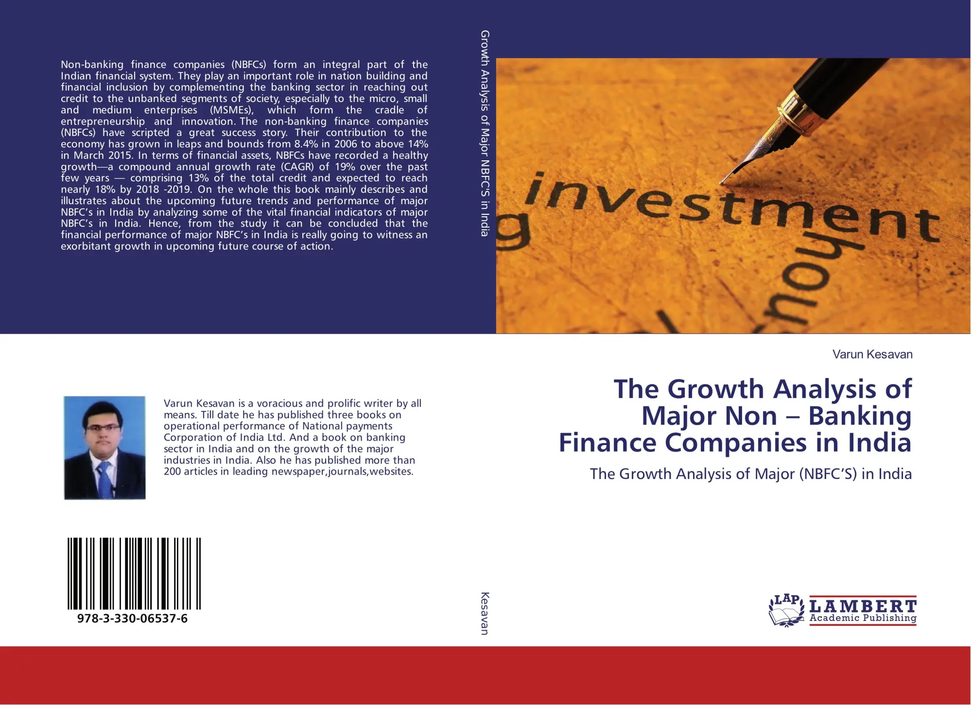 Varun Kesavan | The Growth Analysis Of Major Non - Banking Finance Companies...-image