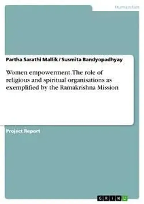 Susmita Bandyopadhyay (U. A.) | Women Empowerment. The Role Of Religious And...-image