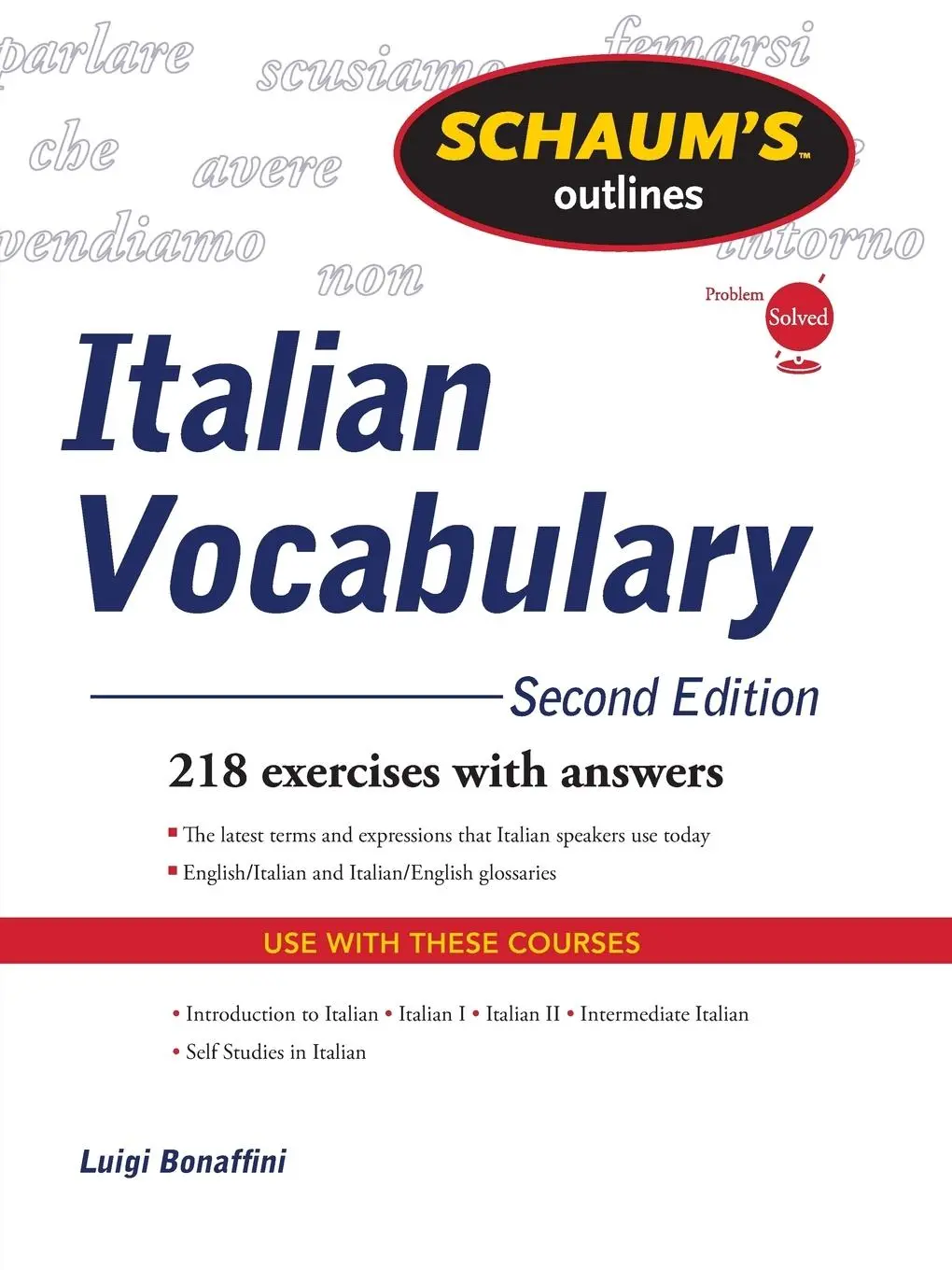 Luigi Bonaffini (U. A.) | Schaum's Outline Of Italian Vocabulary, Second Edition-image