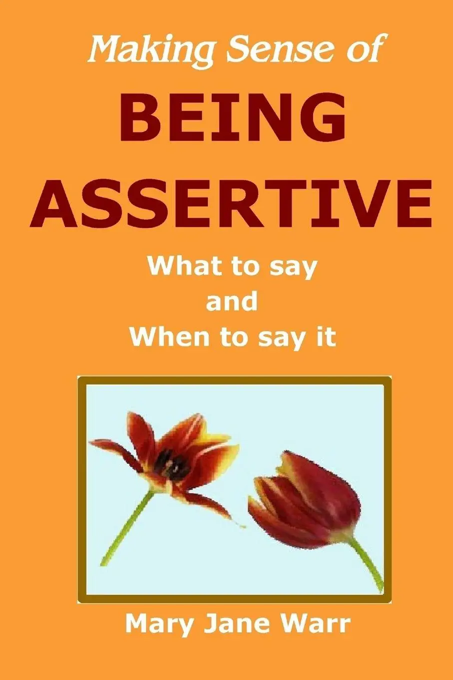 Mary Jane Warr | Making Sense Of Being Assertive | Taschenbuch | Englisch (2011)-image