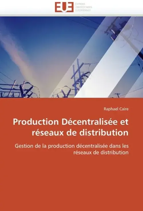 Tbd | Production DéCentraliséE Et RéSeaux De Distribution | Taschenbuch (2018)-image