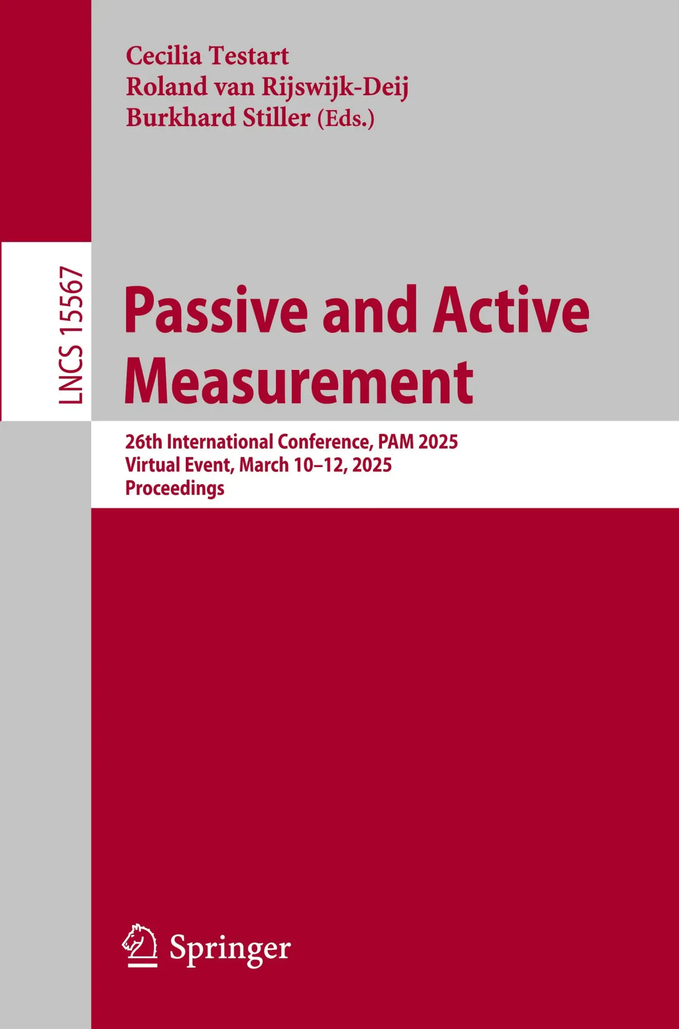 Cecilia Testart (U. A.) | Passive And Active Measurement | Taschenbuch (2025)-image