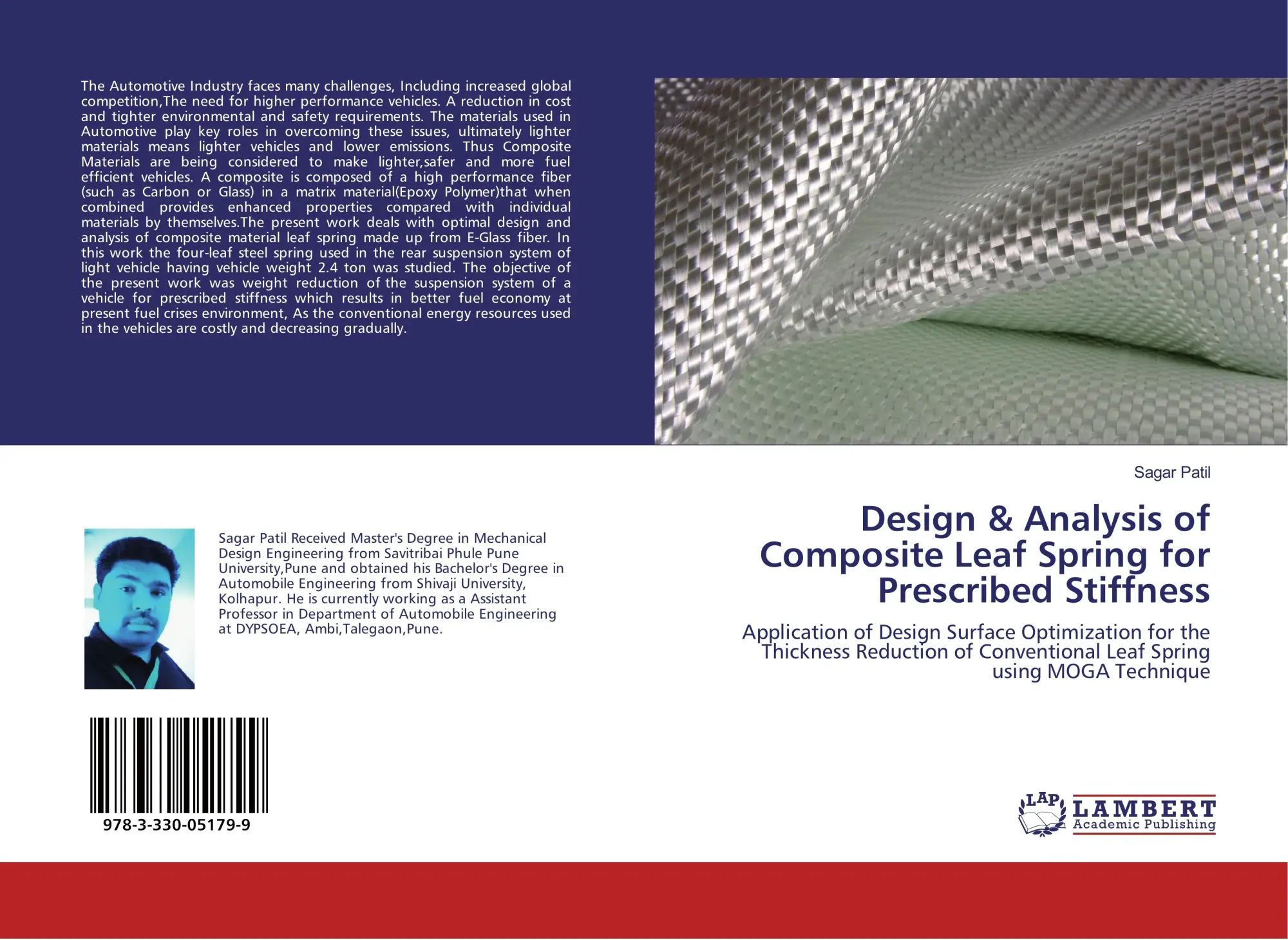 Sagar Patil | Design & Analysis Of Composite Leaf Spring For Prescribed...-image